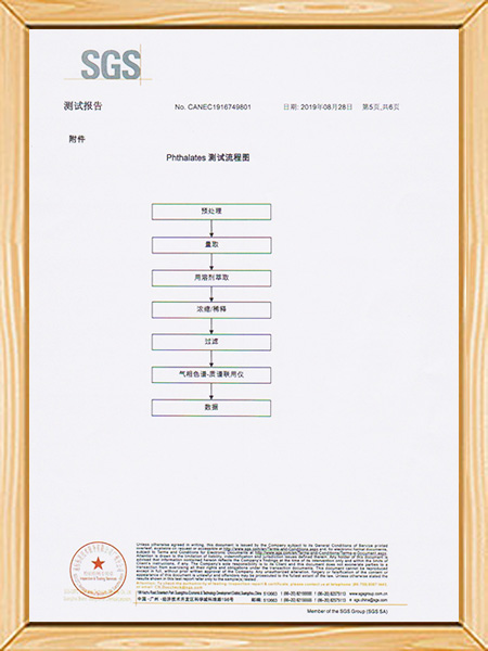 SGS环保报告-测试流程图