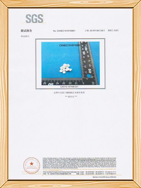SGS环保报告-样品照片